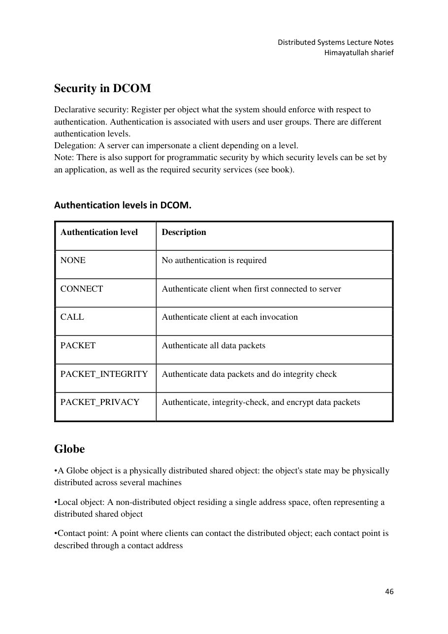 Distributed Systems Lecture Notes — page 47