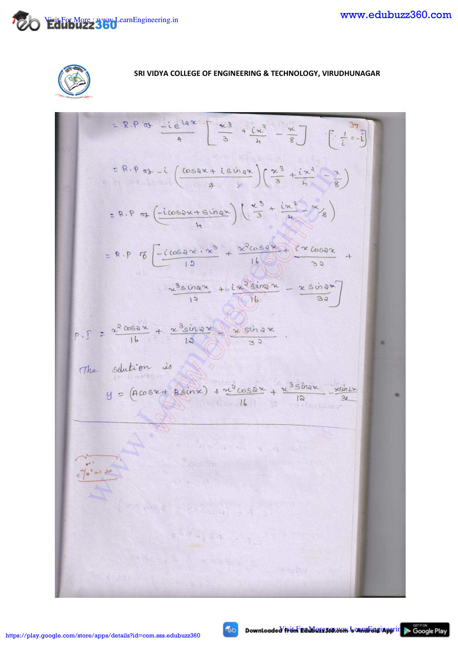 Engineering Mathematics I Lecture Notes — page 218