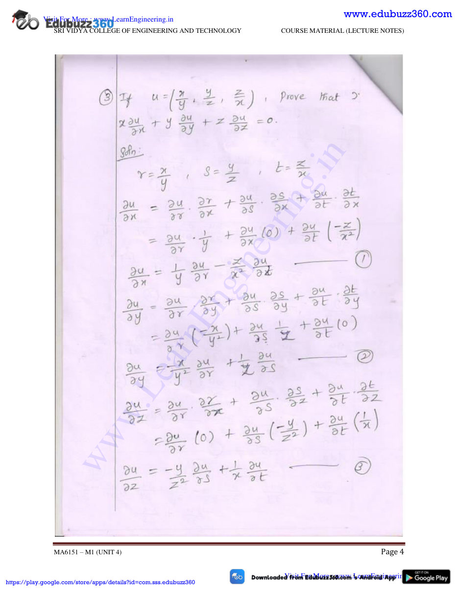 Engineering Mathematics I Lecture Notes — page 39