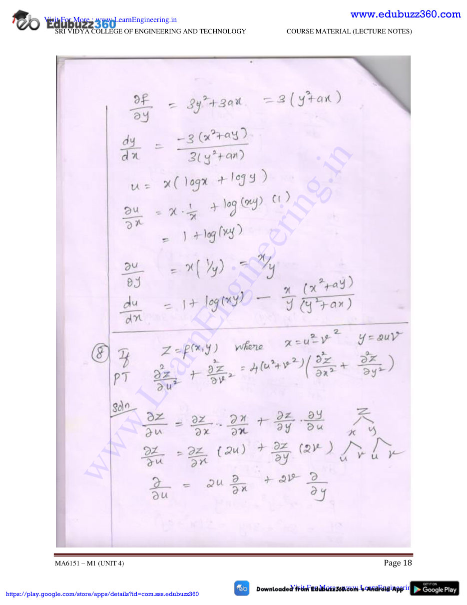 Engineering Mathematics I Lecture Notes — page 53