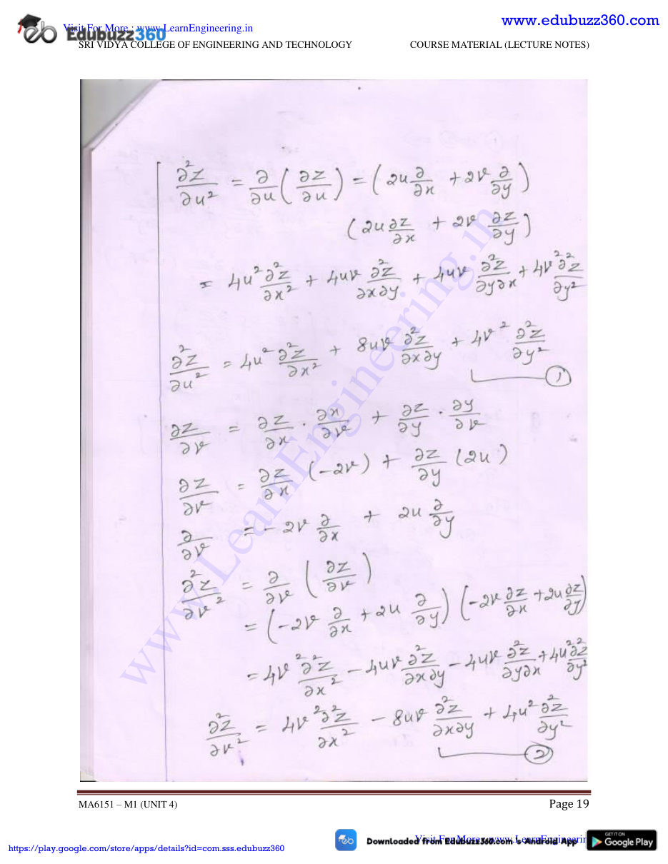 Engineering Mathematics I Lecture Notes — page 54