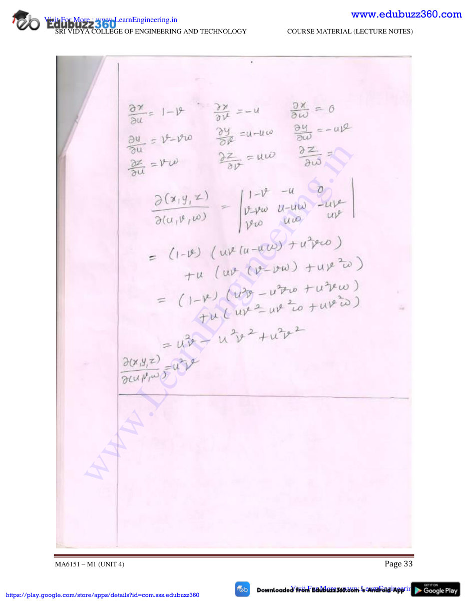 Engineering Mathematics I Lecture Notes — page 68