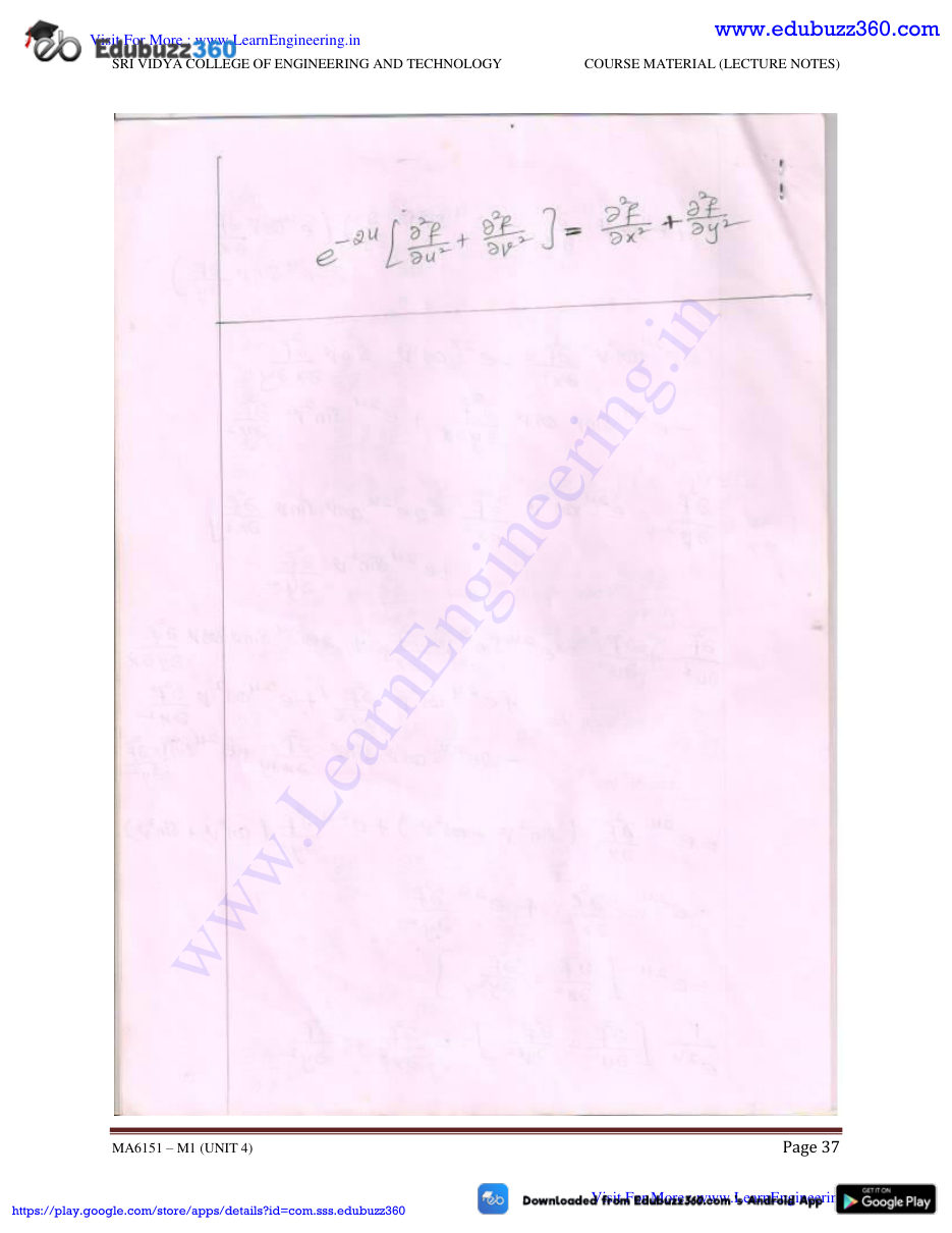 Engineering Mathematics I Lecture Notes — page 72