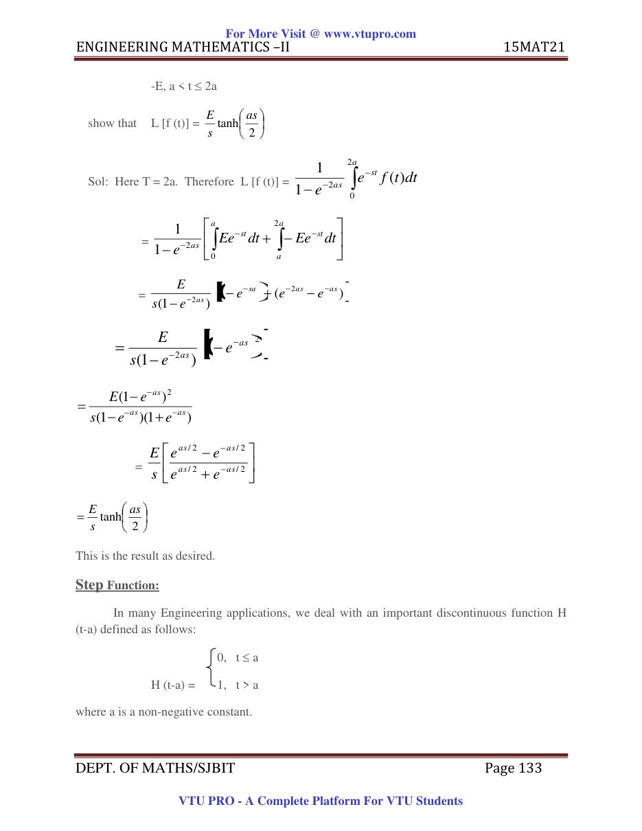Engineering Mathematics II — page 133