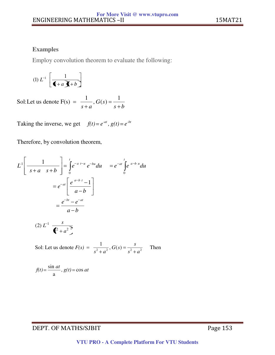 Engineering Mathematics II — page 153