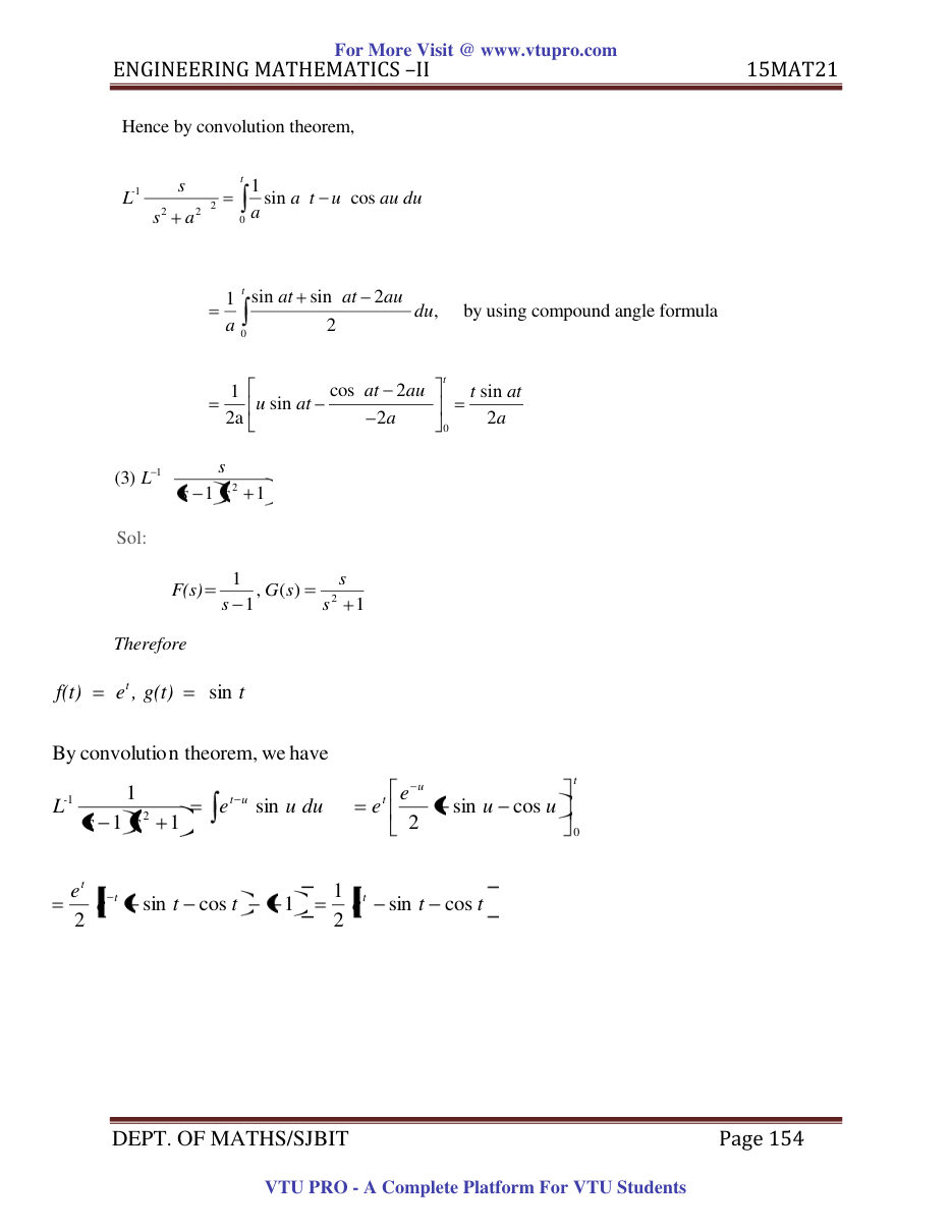 Engineering Mathematics II — page 154