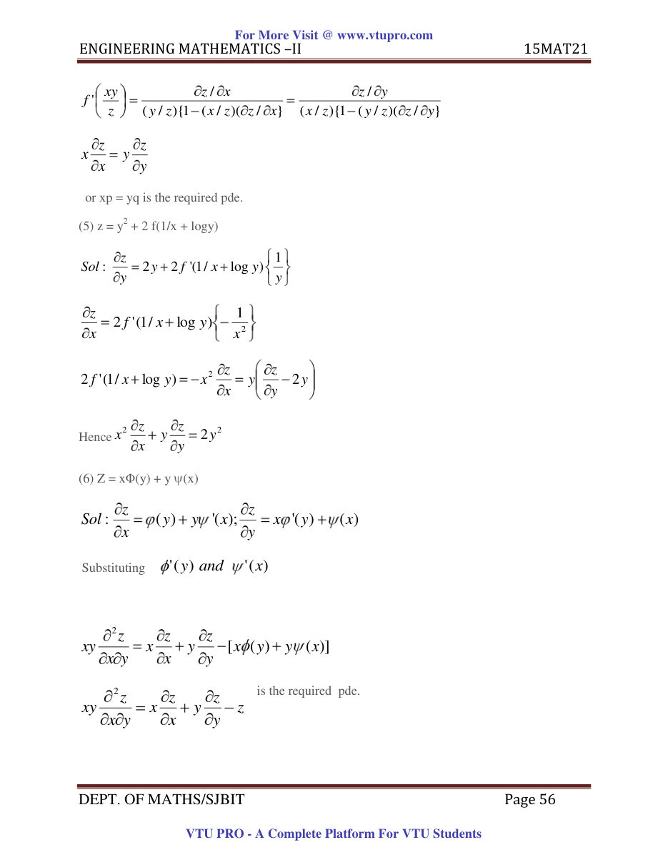 Engineering Mathematics II — page 56