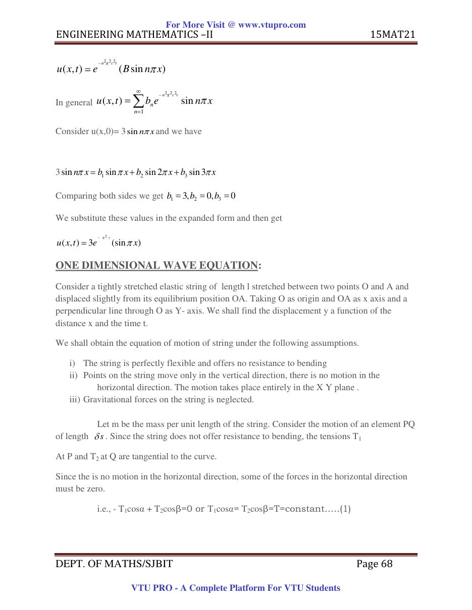 Engineering Mathematics II — page 68