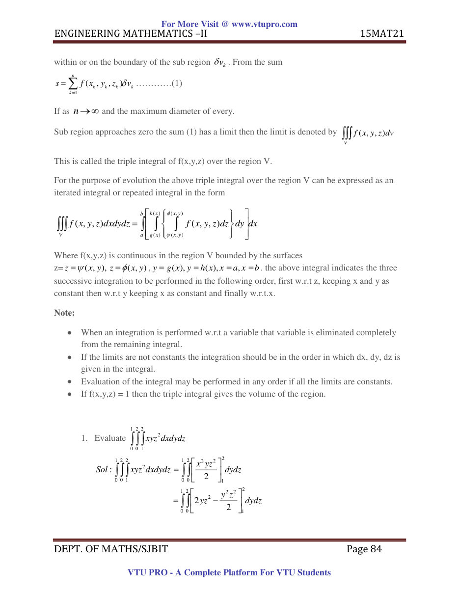 Engineering Mathematics II — page 84