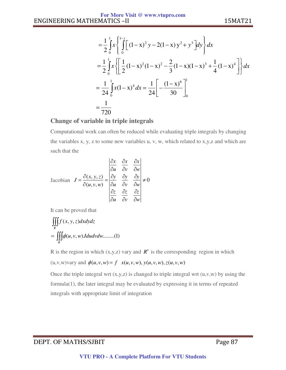 Engineering Mathematics II — page 87