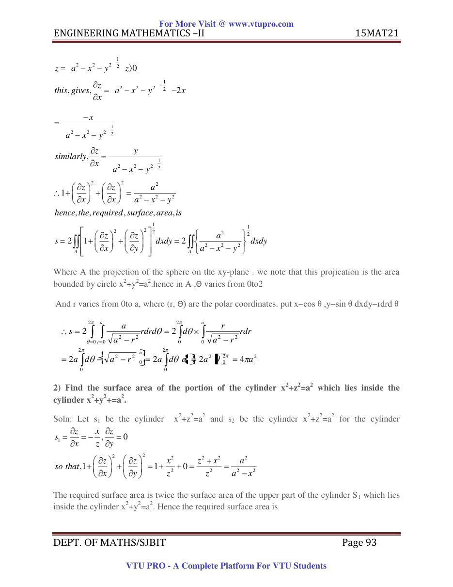 Engineering Mathematics II — page 93