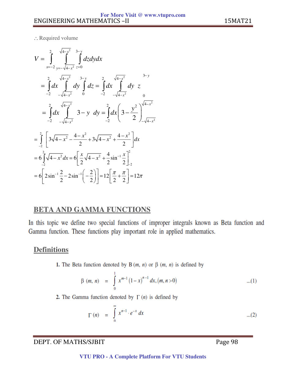 Engineering Mathematics II — page 98