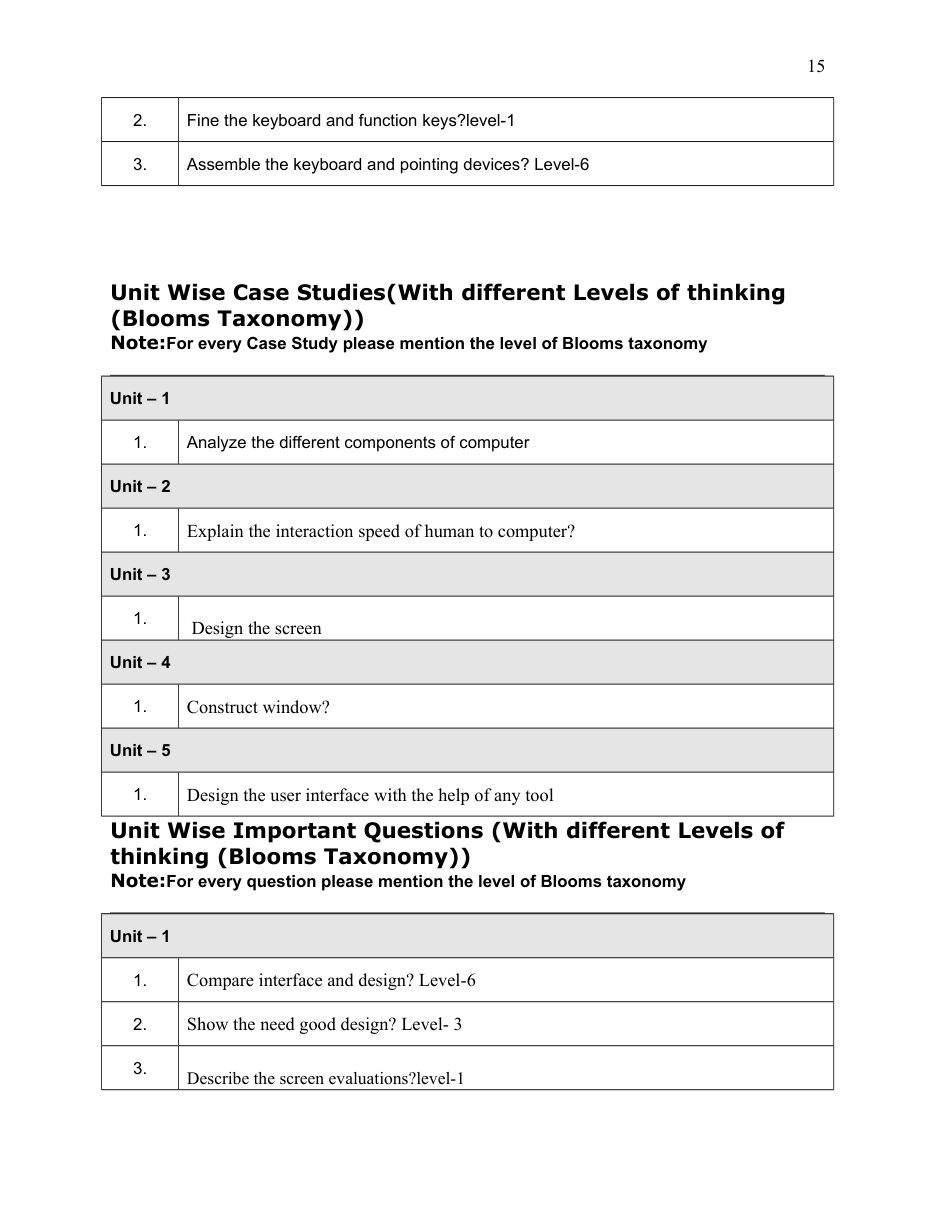 Human Computer Interaction — page 15