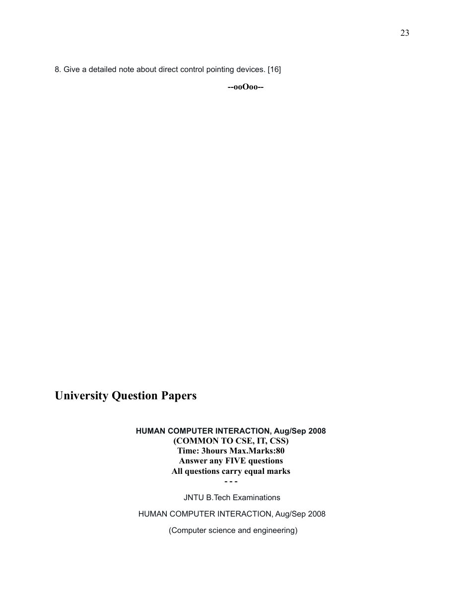 Human Computer Interaction — page 23