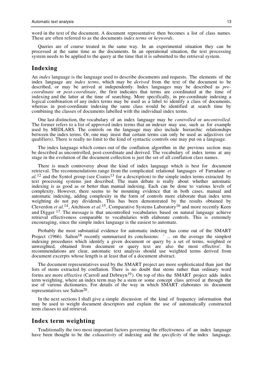Information Retrieval — page 19