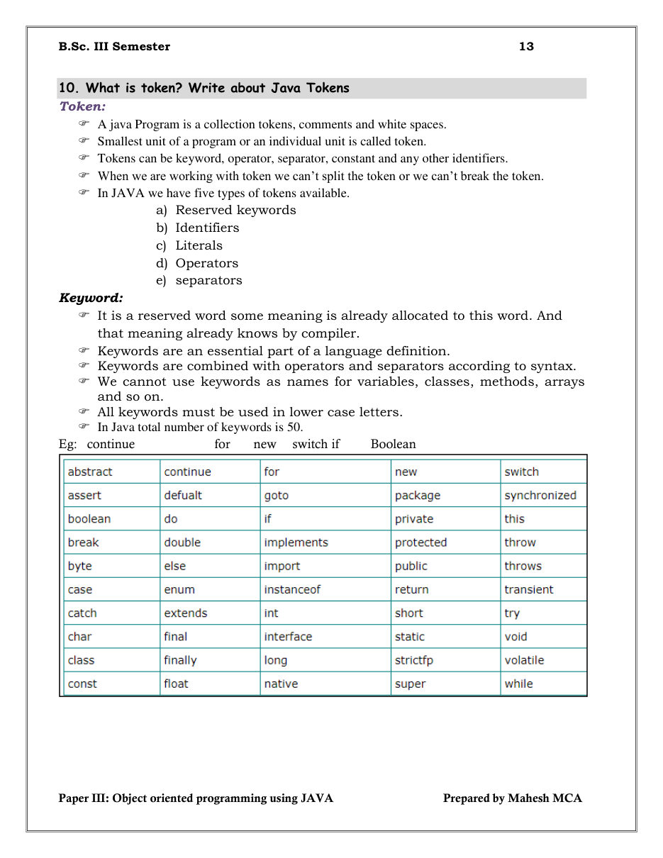 Java Object-Oriented Programming — page 13