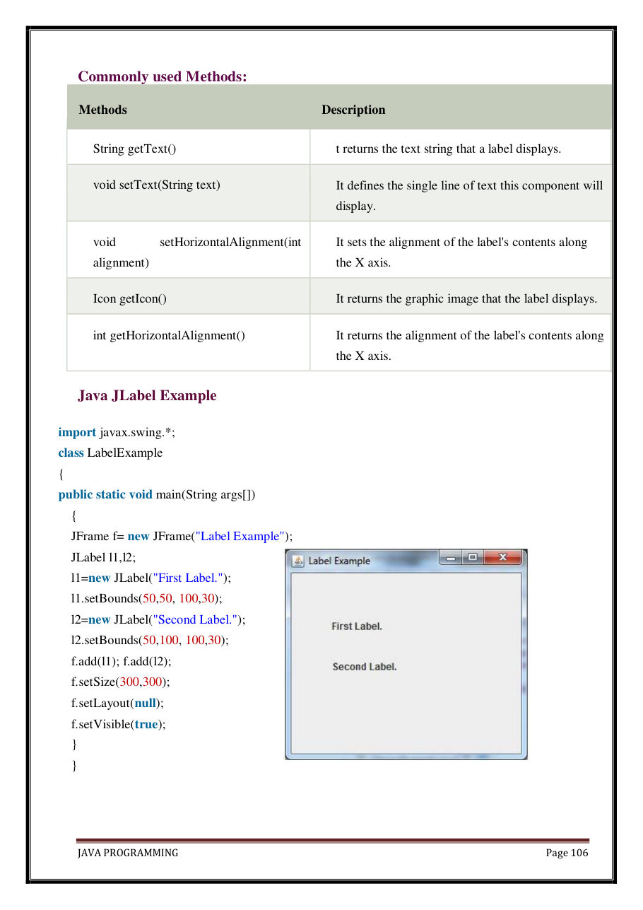Java Programming Notes for B.Tech 2nd Sem — page 112