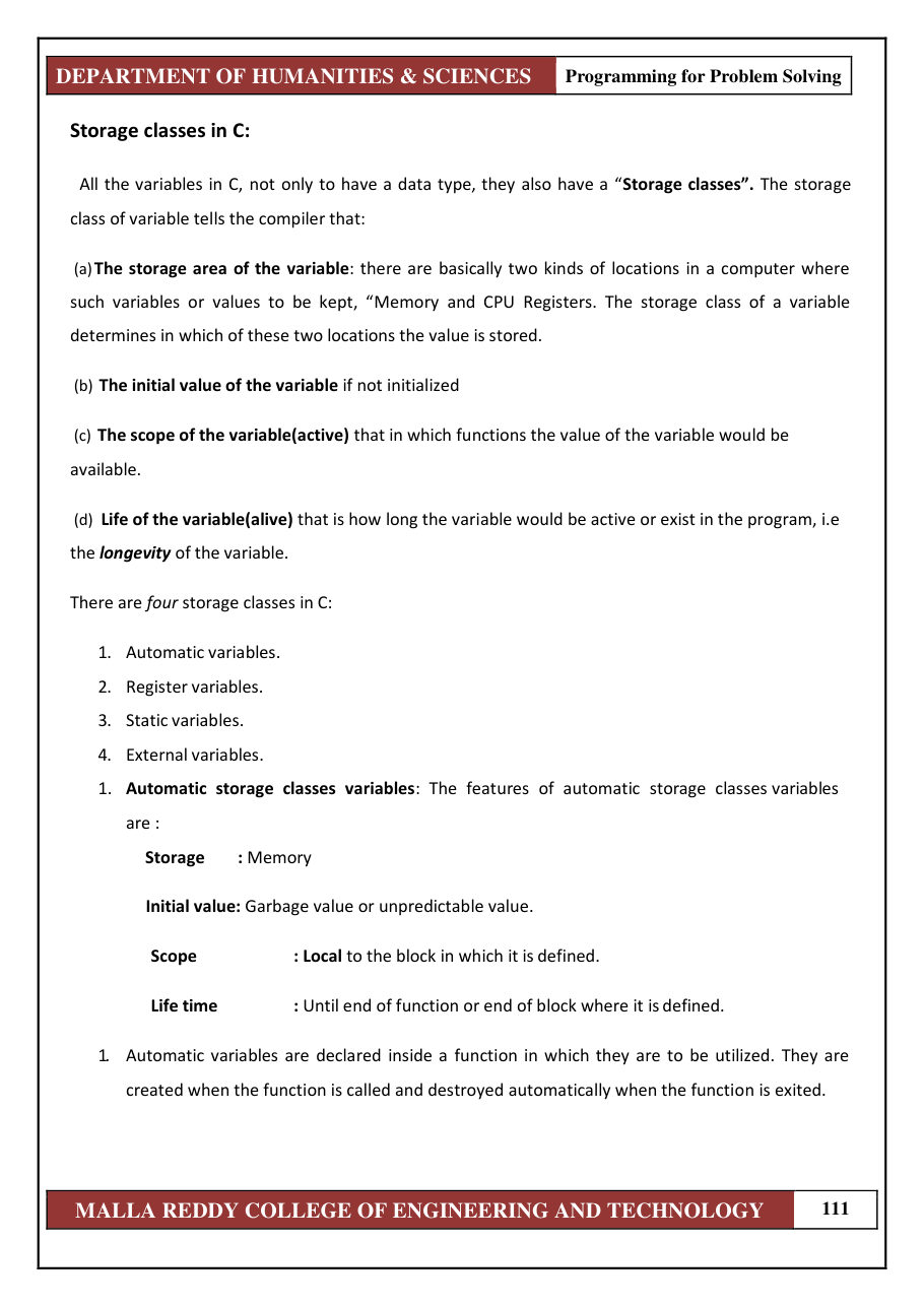 PROGRAMMING FOR PROBLEM SOLVING 1 — page 117