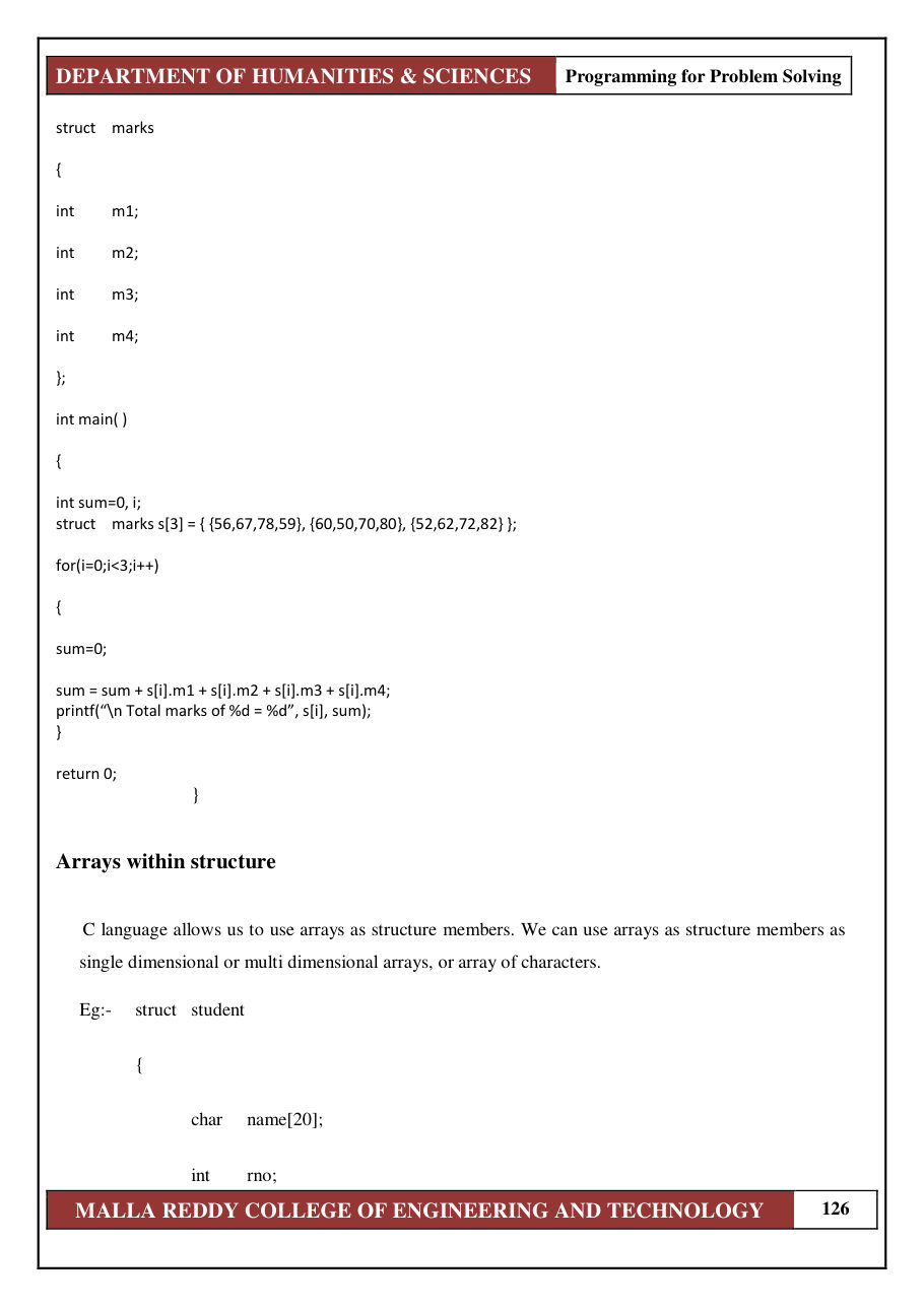 PROGRAMMING FOR PROBLEM SOLVING 1 — page 132