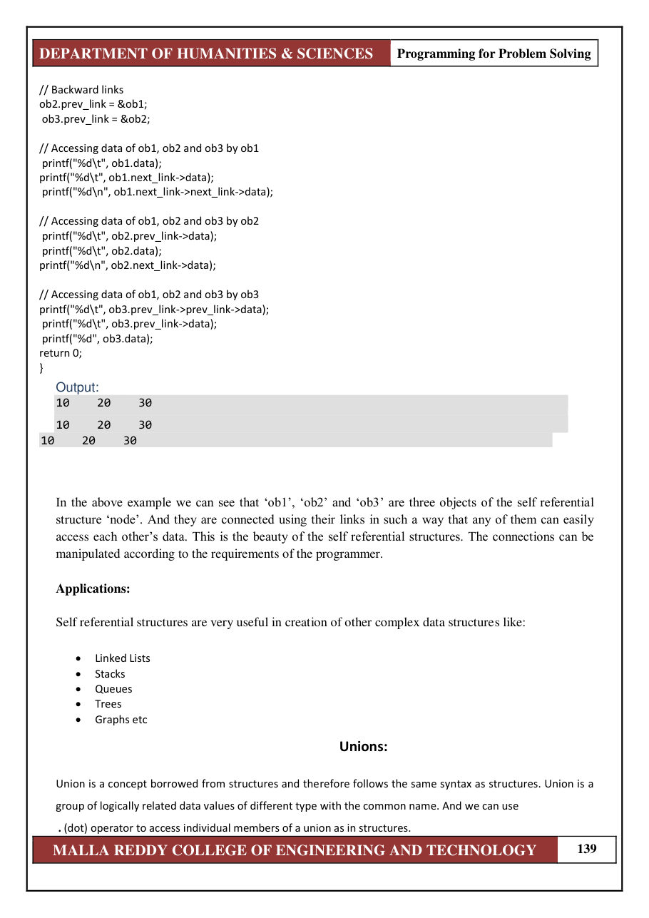 PROGRAMMING FOR PROBLEM SOLVING 1 — page 145