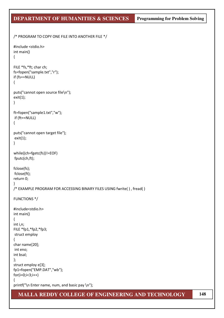 PROGRAMMING FOR PROBLEM SOLVING 1 — page 154