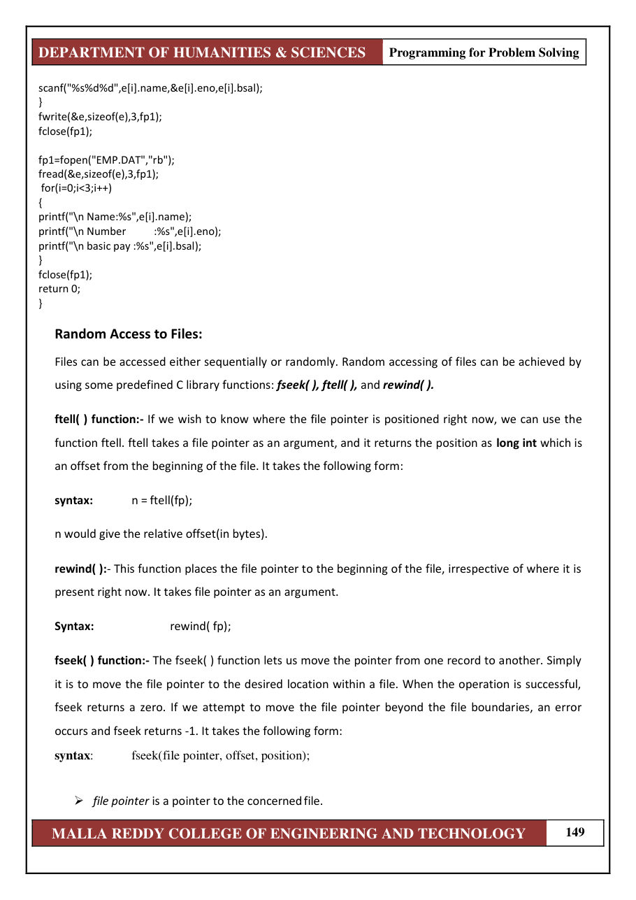 PROGRAMMING FOR PROBLEM SOLVING 1 — page 155