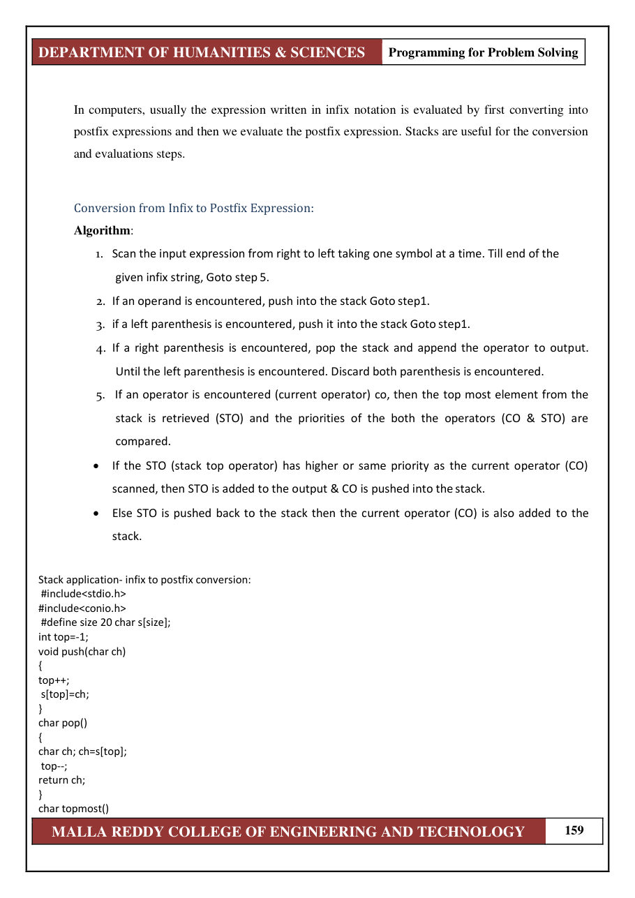 PROGRAMMING FOR PROBLEM SOLVING 1 — page 165