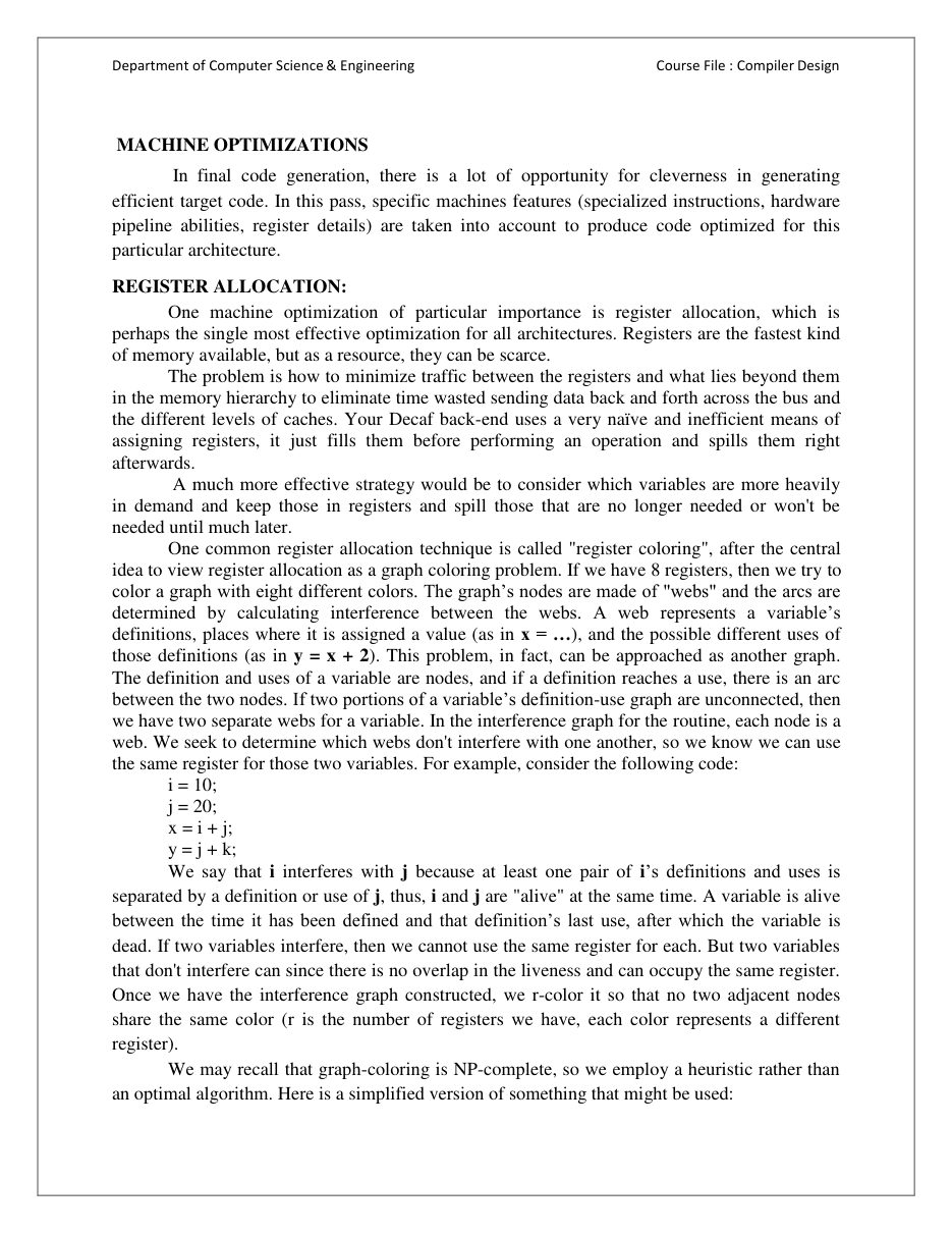 Computer Design Notes — page 135