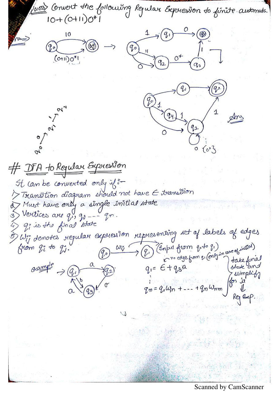 Theory of Computation Notes PDF — page 19