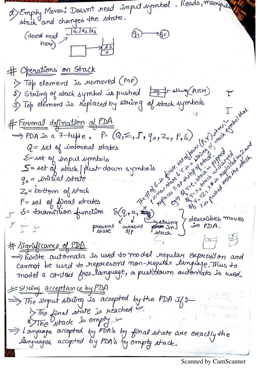 Theory of Computation Notes PDF — page 39