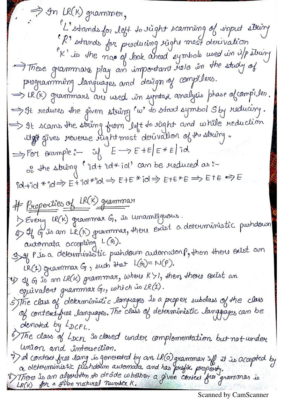 Theory of Computation Notes PDF — page 62