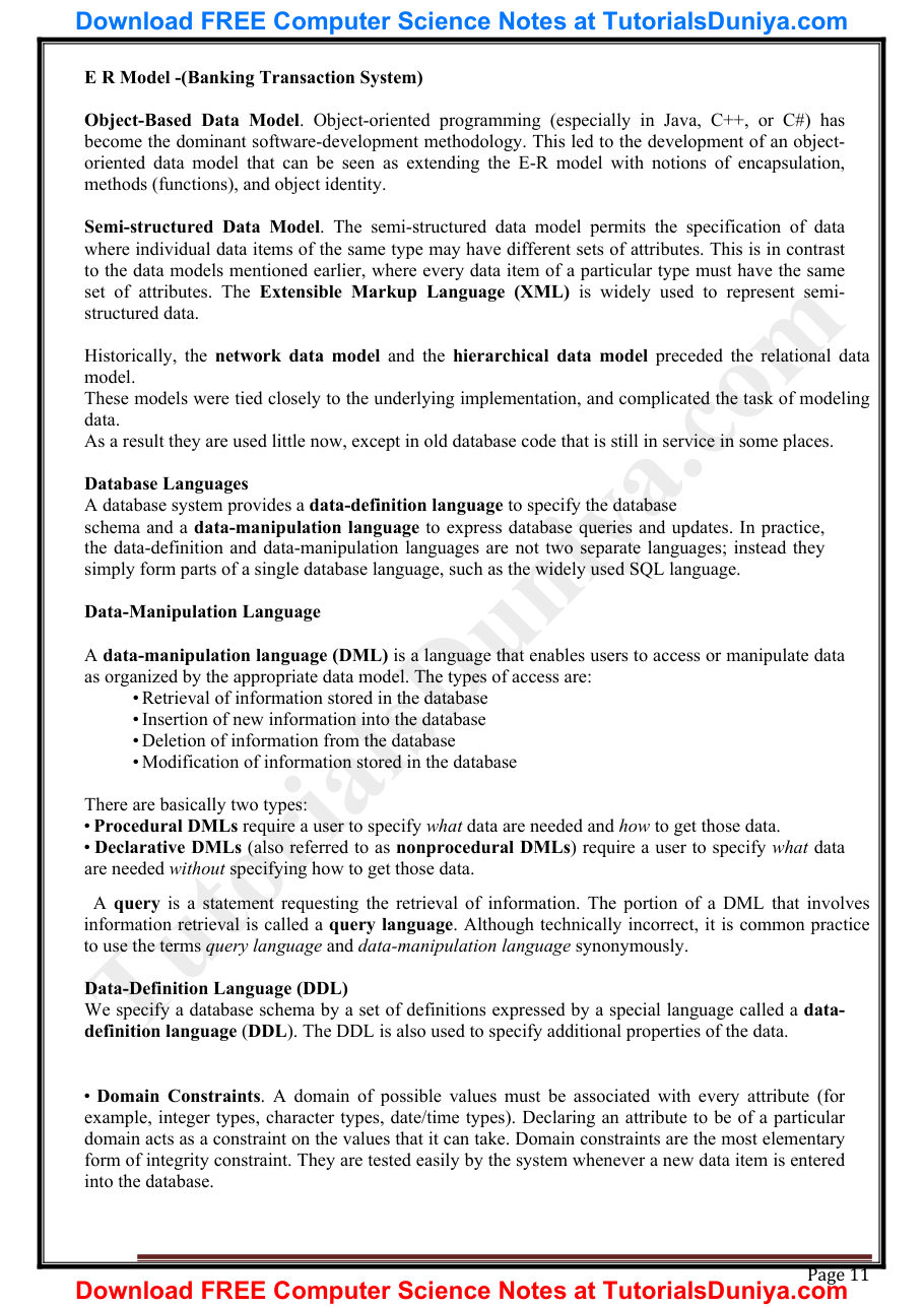 Database Management System Notes PDF — page 12