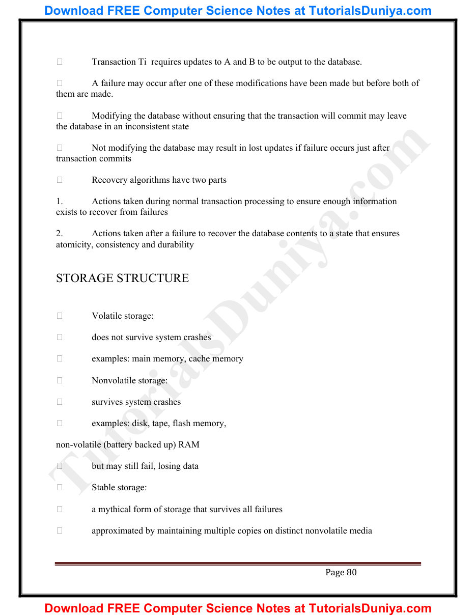 Database Management System Notes PDF — page 86
