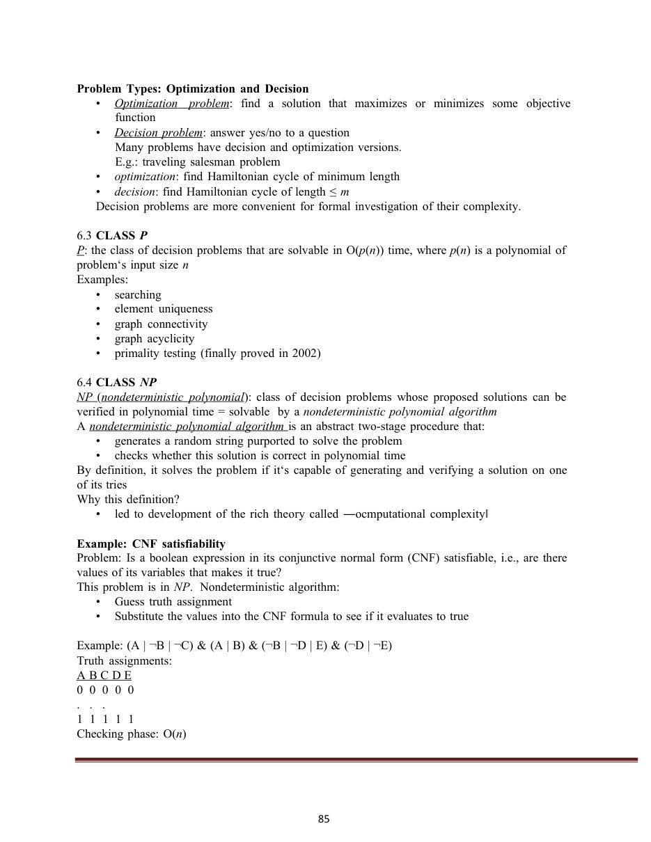 Design and Analysis of Algorithms DAA Notes — page 93
